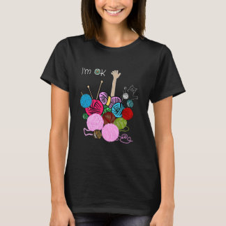 ik ben ok cadeau voor moeder vrouwen t-shirt