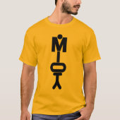Ik ben ok expressief mannen t-shirt (Voorkant)