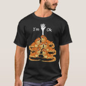 Ik ben Ok Grappige Bearded Dragon T-shirt (Voorkant)