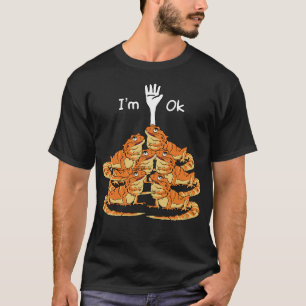 Ik ben Ok Grappige Bearded Dragon T-shirt