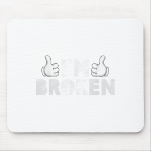 Ik ben Ok Ik ben Gebroken Zelfmoordpreventie Geest Muismat