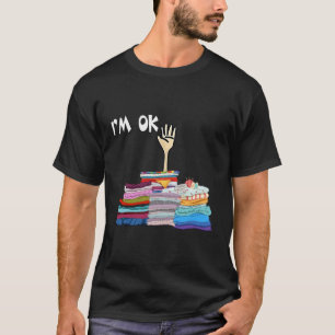 Ik ben ok naaien riool stof naaien naaiwerk naaist t-shirt