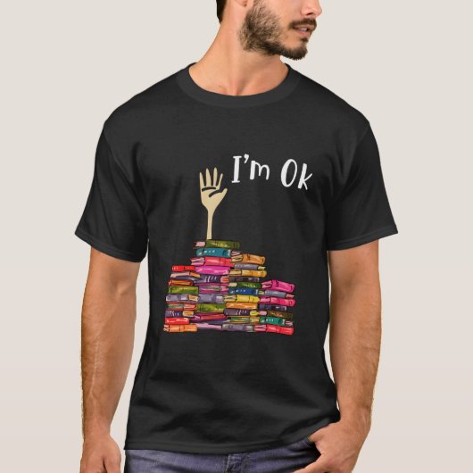 Ik ben oké boek t-shirt (Voorkant)