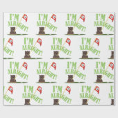 Ik ben oké cadeaupapier (Vlak)