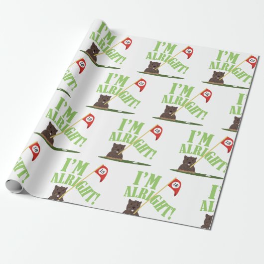 Ik ben oké cadeaupapier (Uitgerold)