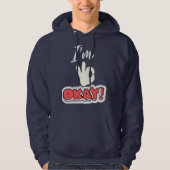 Ik ben oké Hoodie (Voorkant)