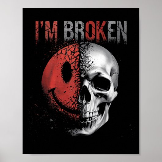 Ik ben oké, ik ben gebroken poster (Voorkant)