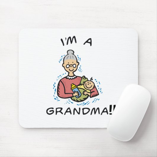 Ik ben oma en Baby Muismat (Met muis)