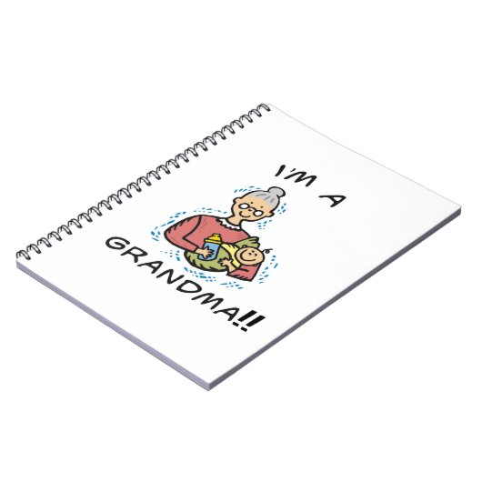 Ik ben oma-oma en Baby Gifts Notitieboek (Linkerzijde)
