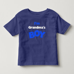 Ik ben oma's jongen kinder shirts