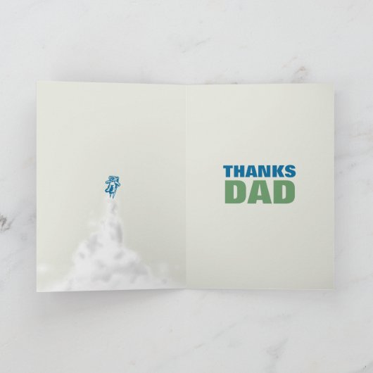 Ik ben omdat jij bedankkaart (Binnen)