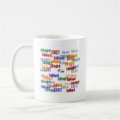 Ik ben omringd door Idiots. Koffiemok (Links)