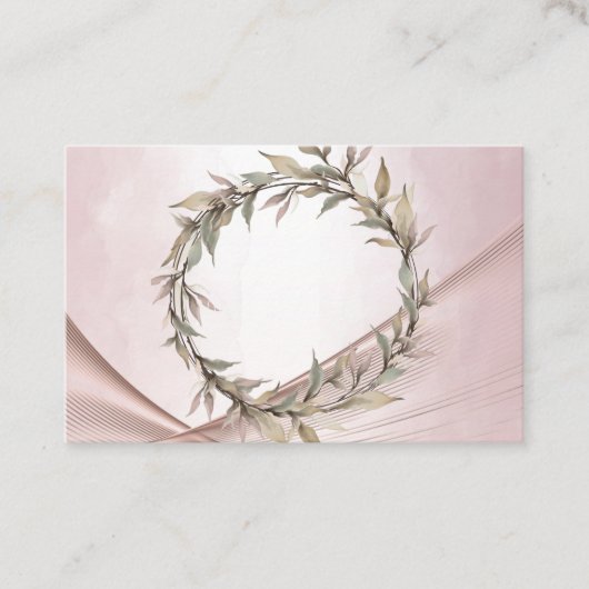 Ik ben omringd Roos Visitekaartje (Voorkant)