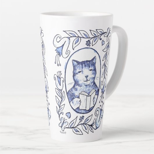 Ik ben omsingeld latte mok (Rechterhoek)