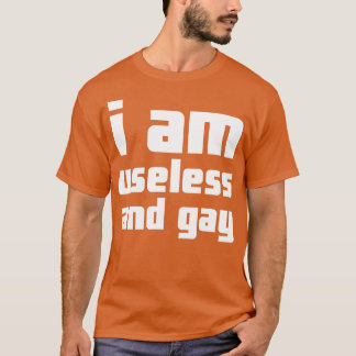 Ik ben onbaatzuchtig en homo t-shirt