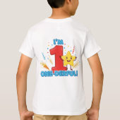 Ik ben One-derful! – Schattige 1e verjaardag T-shirt (Achterkant)