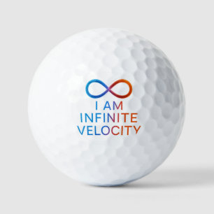 IK BEN Oneindige Snelheid – Quantum Energie Design Golfballen