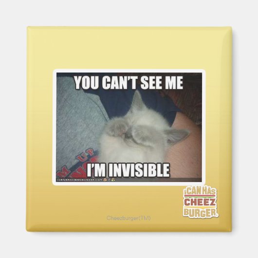 Ik ben Onzichtbaar Magneet (Voorkant)