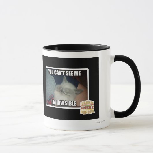 Ik ben onzichtbaar mok (Rechts)