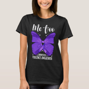 Ik ben ook Paarse Butterfl die zich bewust is van  T-shirt