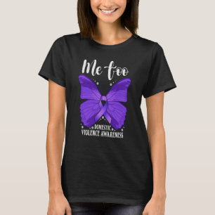 Ik ben ook Paarse Butterfl die zich bewust is van T-shirt