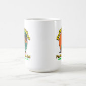 Ik ben ook Paw-some! Happy St. Patrick's Day Dog Koffiemok (Center)