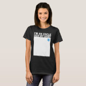 Ik ben oom broer neef nicht geboorte aankondiging t-shirt (Voorkant volledig)