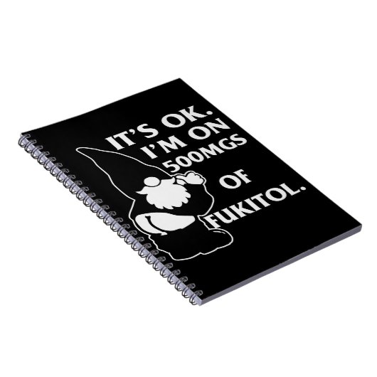 Ik ben op 500 mg Fukitol # Notitieboek (Rechterzijde)