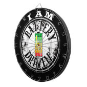 Ik ben op batterijen gedreven dart board dartbord (Voorkant Rechts)