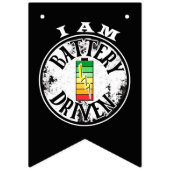 Ik ben op batterijen gedreven vlaggetjes (Eerste vlag)