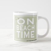 Ik ben op Beach Time Grote Koffiekop (Rechts)