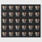 Ik ben op de grond gezet... ik breid het koffiebon cadeaupapier (Vlak)