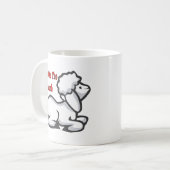 Ik ben op de lamp koffiemok (Voorkant links)