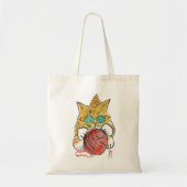 Ik ben op de Yarn Meows Kitten.. Tote Bag (Voorkant)