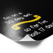 Ik ben op een 30-dagenhuis foto afdruk (Hoek)