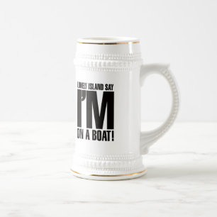 Ik ben op een boot bierpul