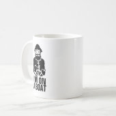 Ik ben op een boot koffiemok (Voorkant links)