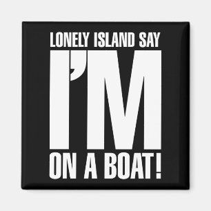 Ik ben op een boot magneet