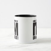 Ik ben op een boot mok (Midden)