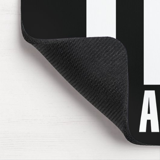 Ik ben op een boot muismat (Hoek)