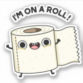 Ik ben op een draaiend speeltje met een papieren r sticker (Voorkant)