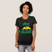 Ik ben op een eiland t-shirt (Voorkant volledig)