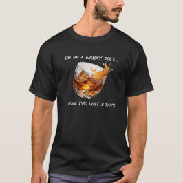 Ik ben op een whisky dieet... t-shirt