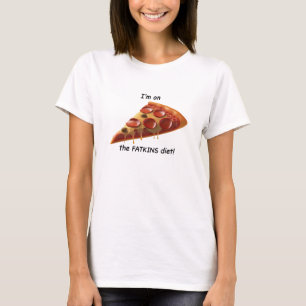 Ik ben op het Fatkins dieet! T-shirt