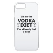 Ik ben op het Wodka Diet Case-Mate iPhone Case (Achterkant)