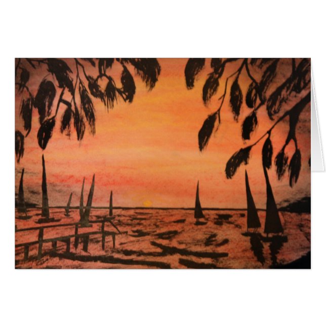 Ik ben op Island Time (Voorkant Horizontaal)