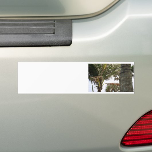 Ik ben op Island Time. Bumpersticker (Op auto)