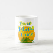Ik ben op Island Time Koffiemok (Center)