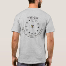 Ik ben op Island Time Mannen T-Shirt