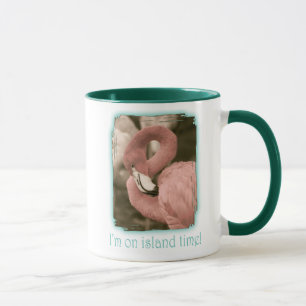 Ik ben op Island Time Mok